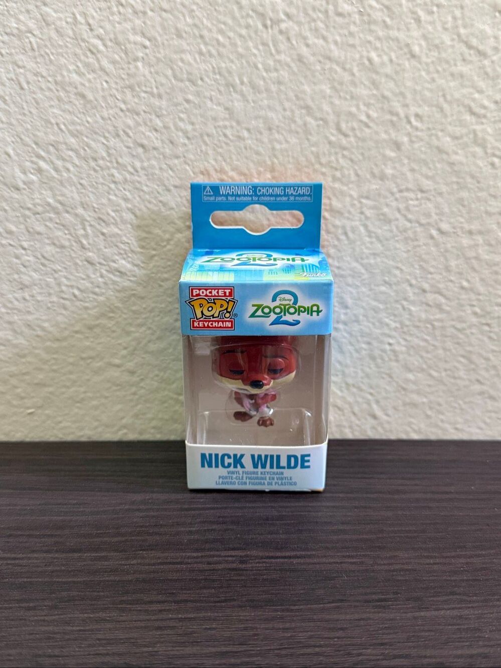 Funko Pocket Pop! Disney Zootopia 2 Nick Wilde Vinyl Keychain